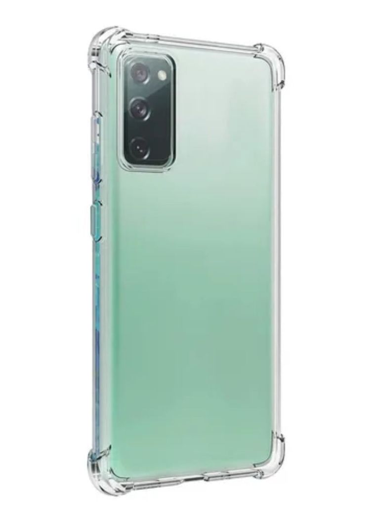 Carcasa Para Samsung S20 Fe Antigolpes Transparente Slim