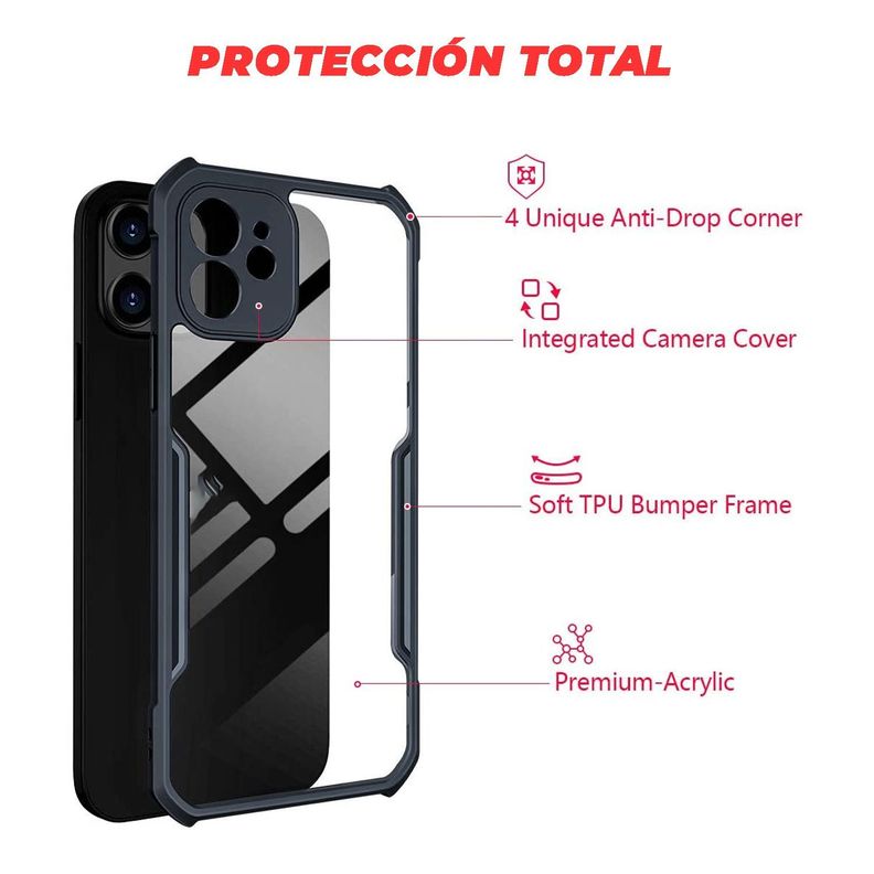 Carcasa Para Iphone 12 Militar Grade Reforzada-1