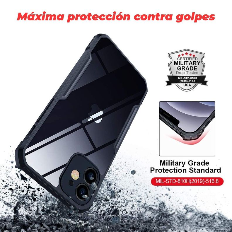 Carcasa Para Iphone 12 Militar Grade Reforzada-6