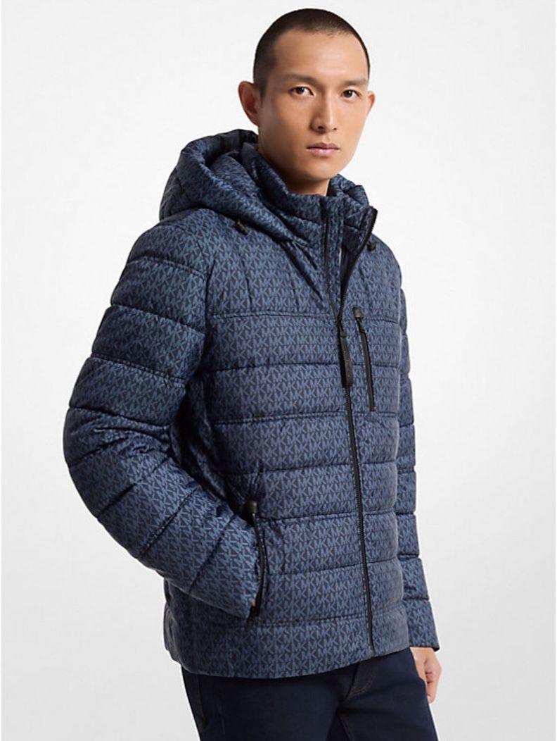 Chaqueta Acolchada Logo Puffer-1