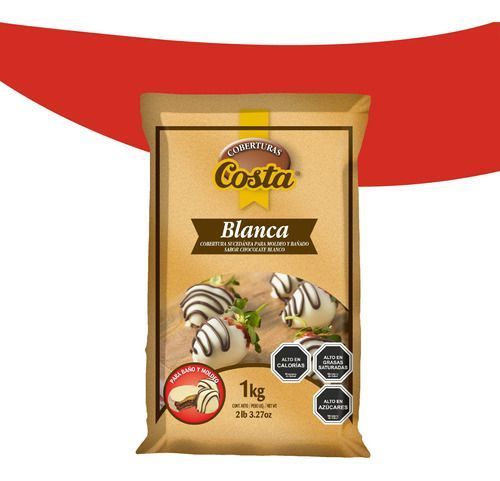 Pack 3 - Costa Cobertura Blanca 1kg-1