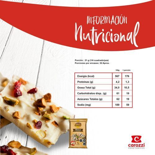 Pack 3 - Costa Cobertura Blanca 1kg-3