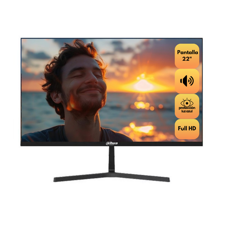 Monitor 22 Fhd Dahua B200s/5ms,75 Hz,panel Va,con Parlantes-1