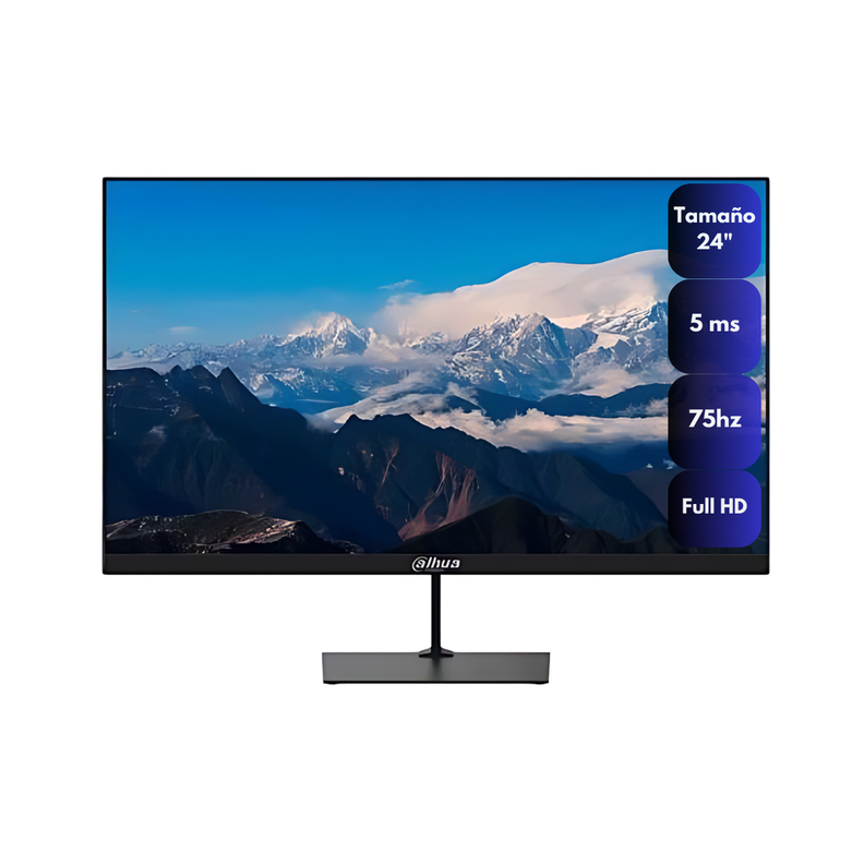Monitor 24 Fhd Dahua C200/ 5 Ms, 75hz, 99 % Srgb; Hdmi/vga-0