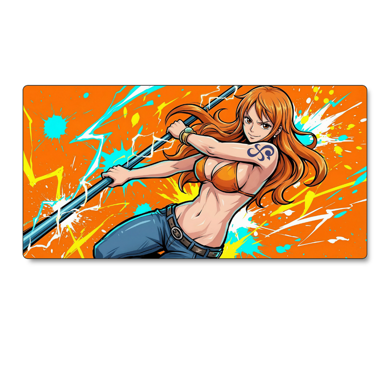 Mousepad One Piece 90x40 cm Nami Rayo Waterproof