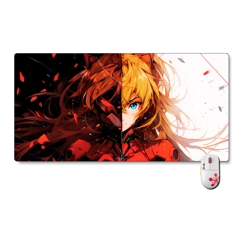 Mousepad Evangelion 90x40 cm Asuka Langley Pilot Waterproof