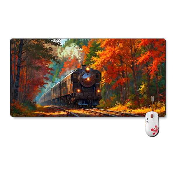 Mousepad Arte Digital 60x35 cm Expreso de Oto o Waterproof