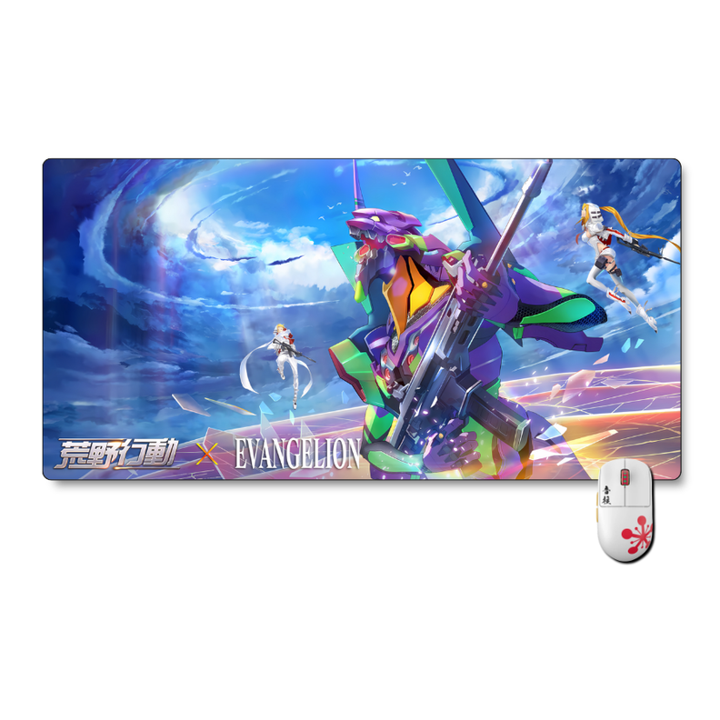 Mousepad Evangelion 60x35 cm Knives Out Waterproof