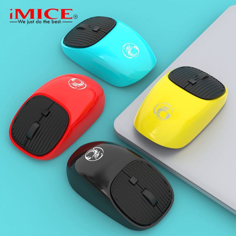 Mouse Óptico Imice G4 Wireless Inalámbrico 1600 Dpi Negro-2