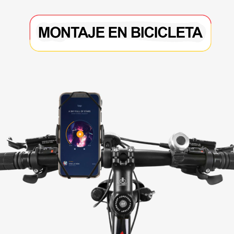 Soporte Porta Celular Holder Moto Bicicleta Yesido C42-3