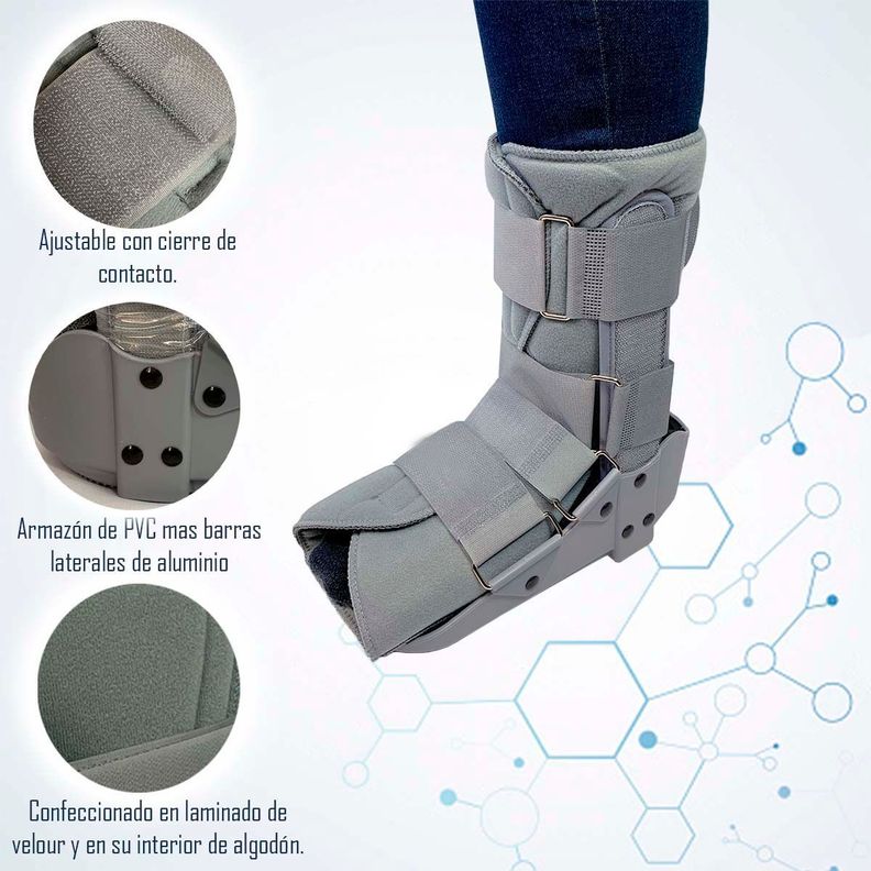 Bota Ortopédica Inmovilizadora Corta Para Tobillo Oneder Talla XL-2