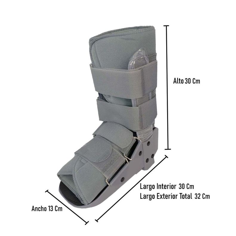 Bota Ortopédica Inmovilizadora Corta Para Tobillo Oneder Talla XL-5