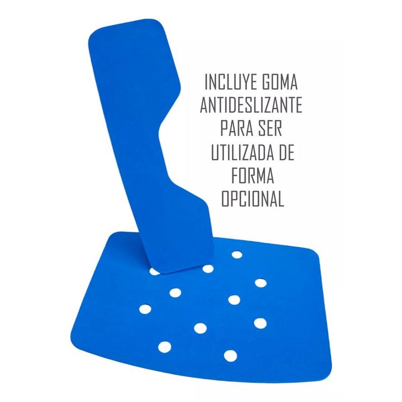 Silla De Ducha Baño Aluminio Base Reforzada Y Antideslizante 201D-1-3