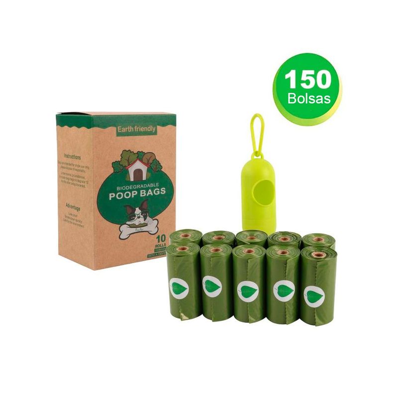 Dispensador Basura Para Mascota + 150 Bolsas Biodegradable-5