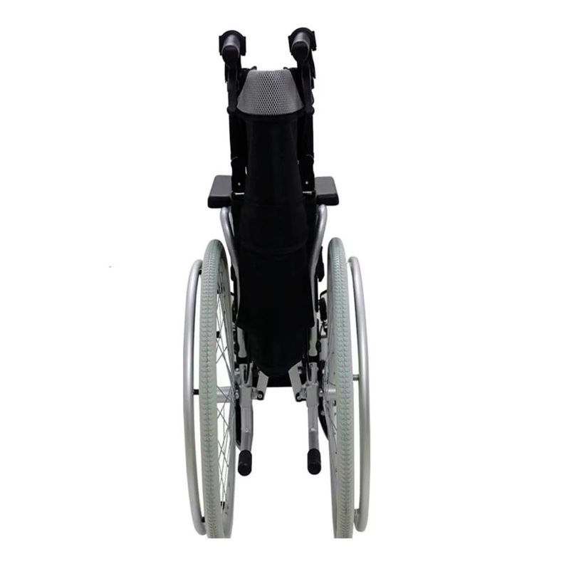 Silla De Ruedas Bariatrica Plegable Rueda Neumatica Trasera-2
