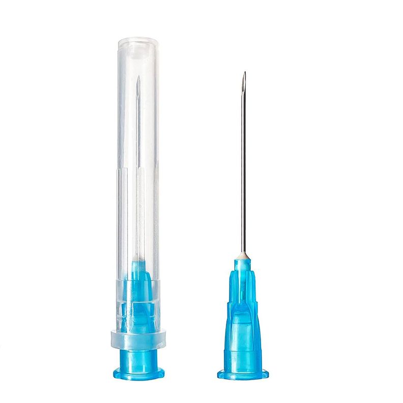 Aguja Hipodermica 23g X 1 - Caja 100 Unds Cranberry-1