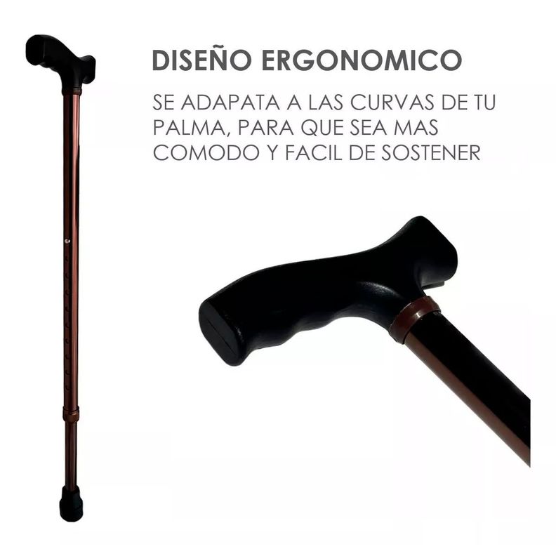 Baston Ortopedico Con Altura Regulable Adulto Mayor Ancianos-2