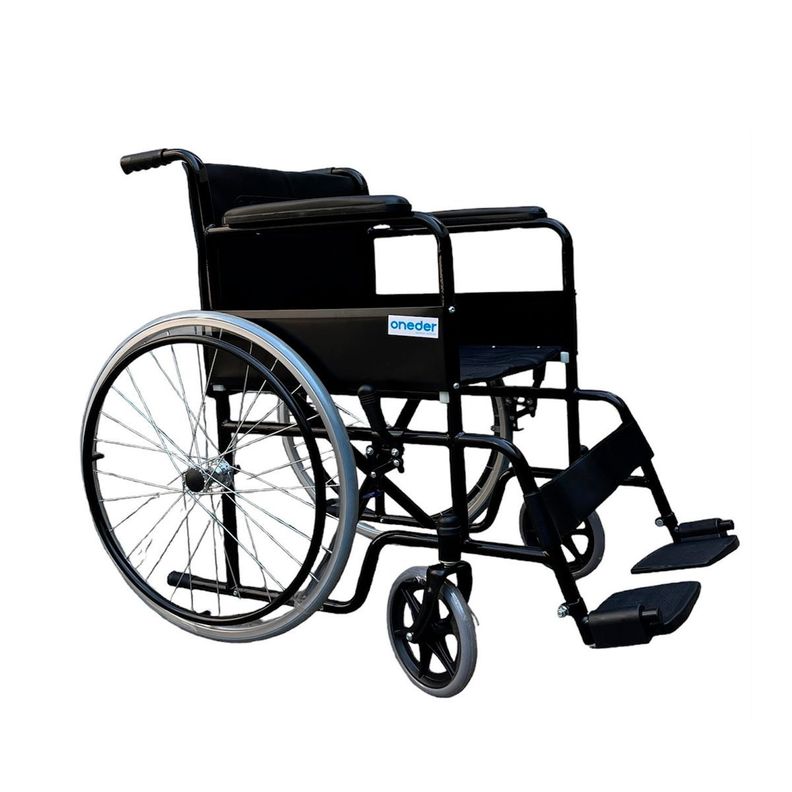 Silla De Ruedas Estándar Liviana Negra Oneder-0