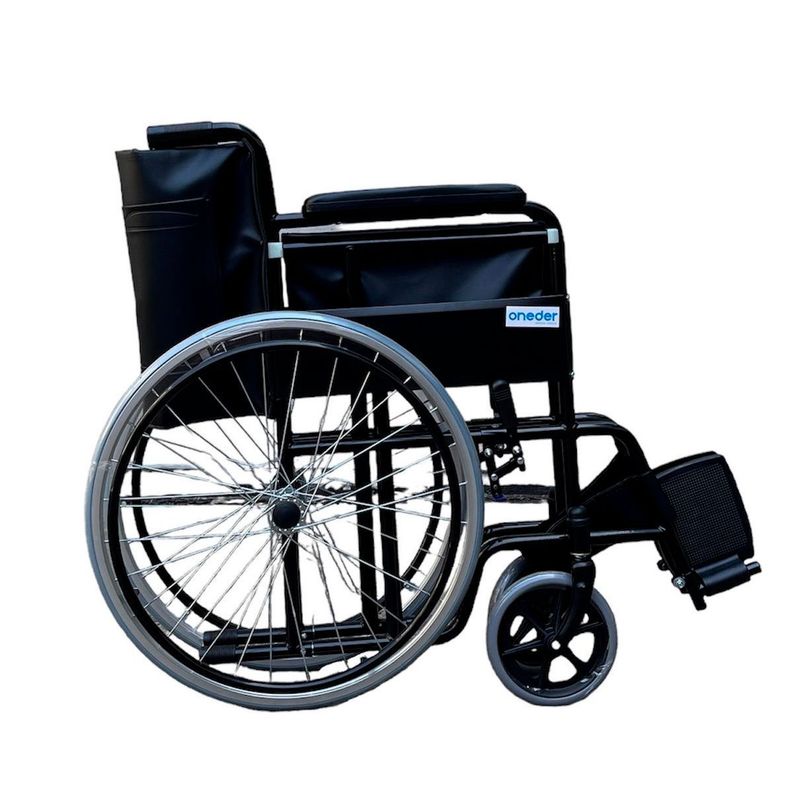 Silla De Ruedas Estándar Liviana Negra Oneder-1
