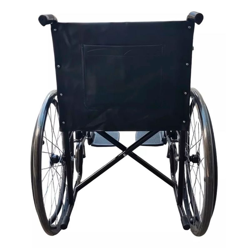 Silla De Ruedas Rueda Maciza Estandar Reposapies Abatibles-3