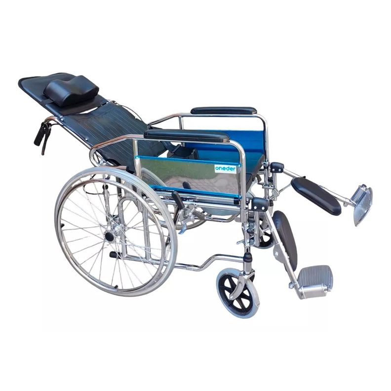 Silla Rueda Neurológica Reclinable Con Balde Desmontable-1