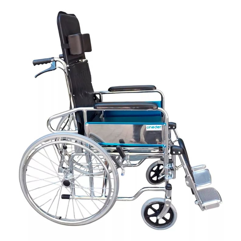 Silla Rueda Neurológica Reclinable Con Balde Desmontable-3