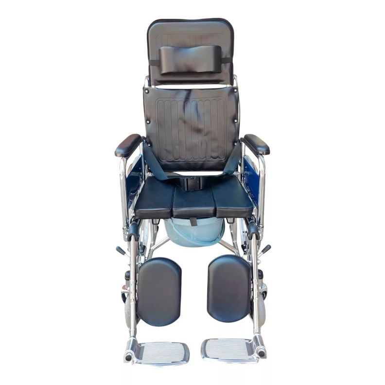 Silla Rueda Neurológica Reclinable Con Balde Desmontable-4