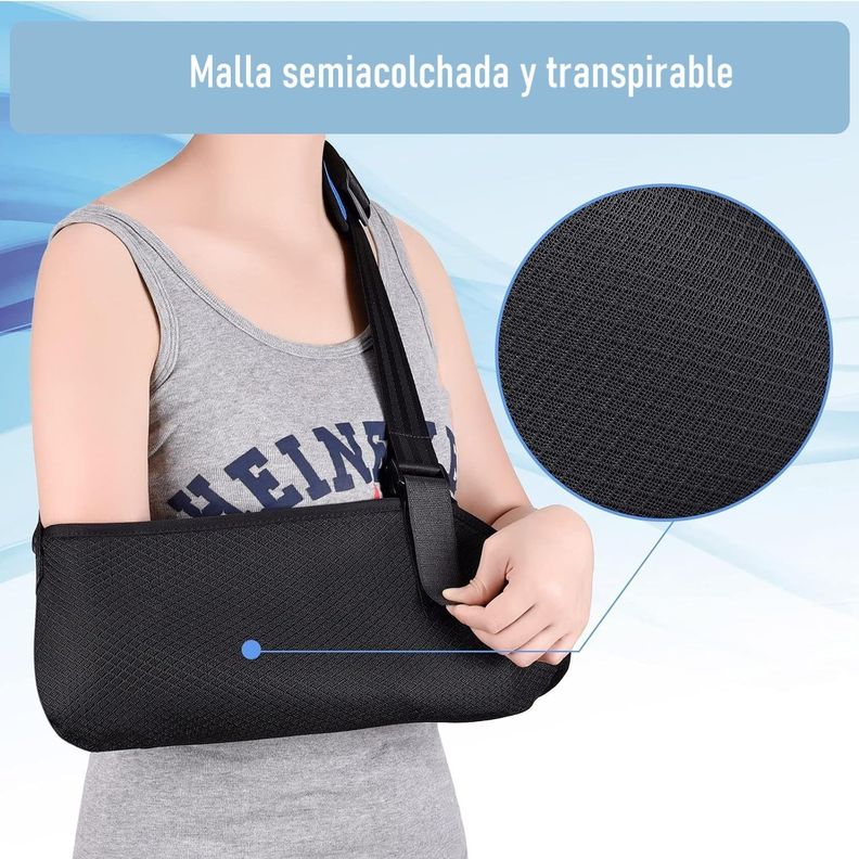 Cabestrillo Inmovilizador Ortopedico Malla Semi Acolchado Talla L-6