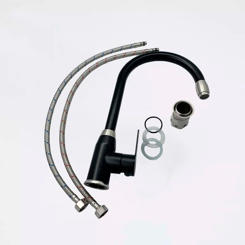 Llave Grifería Lavaplatos Monomando Cuello Cisne Elegante Tap21-4