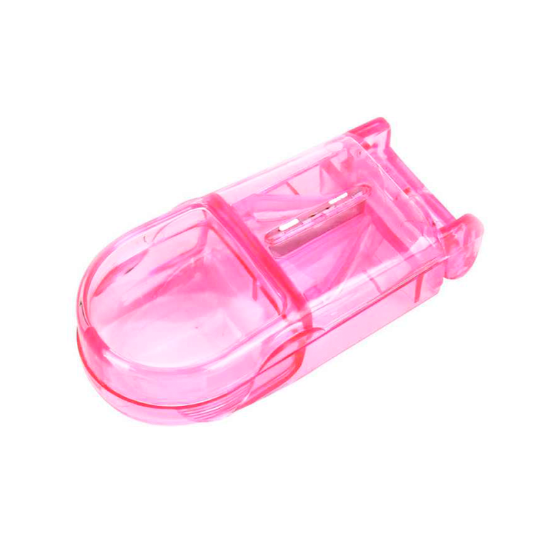Pastillero Organizador Cortador Dosificador Pastilla Oneder Rosa-1