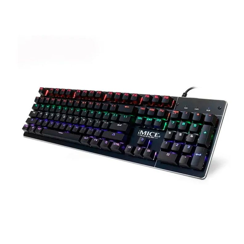 Teclado Mecánico Imice Mk-x80 Gamer Rgb Retroiluminado Usb-0