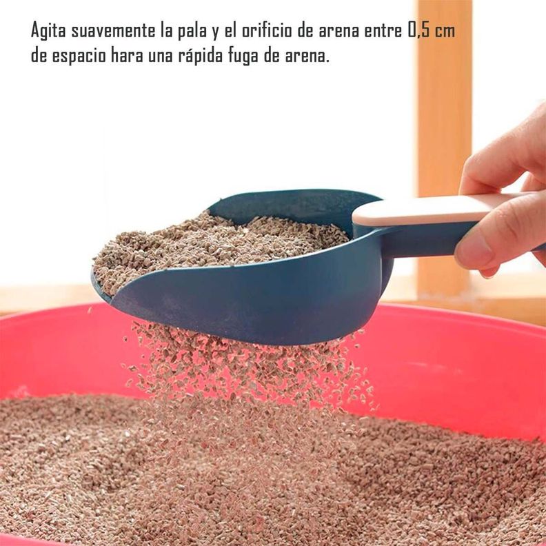 Pala Sanitaria Recogedor Feca Excremento Arenero De Gatos-5