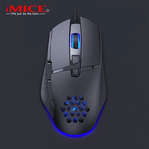 Mouse Gamer Premium Imice T90 7200 Dpi Rgb Shooter-8