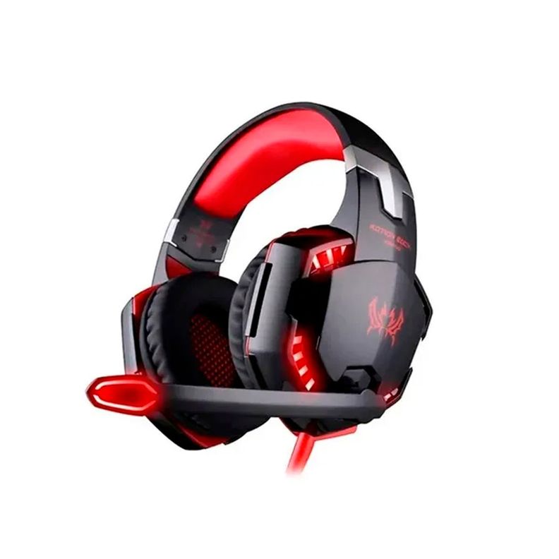 Audifono Headset Gamer Stereo Kotion Each G2000 Pc Rojo-0
