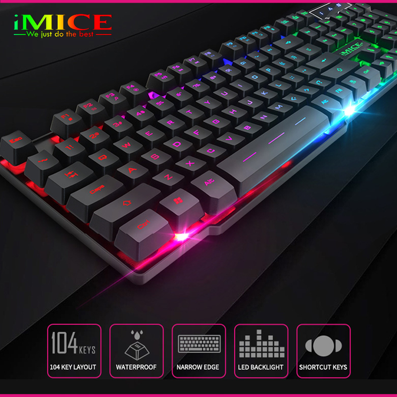 Teclado Gamer Premium Imice Ak 600 Retroiluminado-1