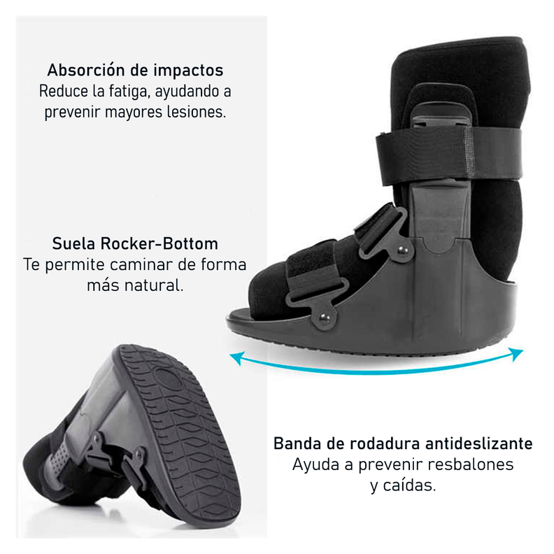 Bota Ortopedica Inmovilizadora Corta Premium Adulto Oneder Talla L-2