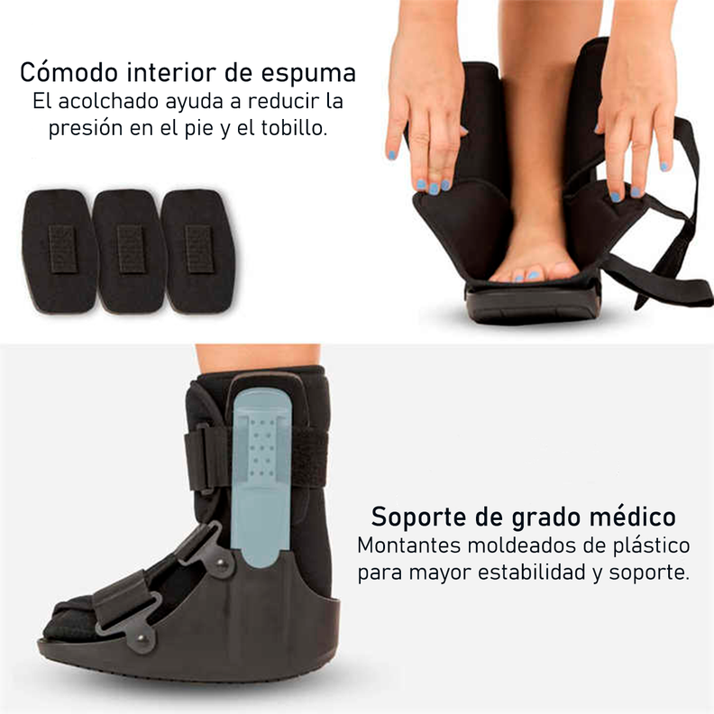 Bota Ortopedica Inmovilizadora Corta Premium Adulto Oneder Talla L-4
