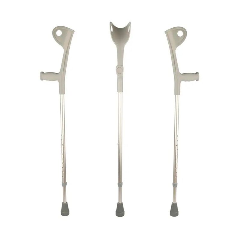 Baston Muleta Canadiense Ortopedico Altura Regulable x2-5