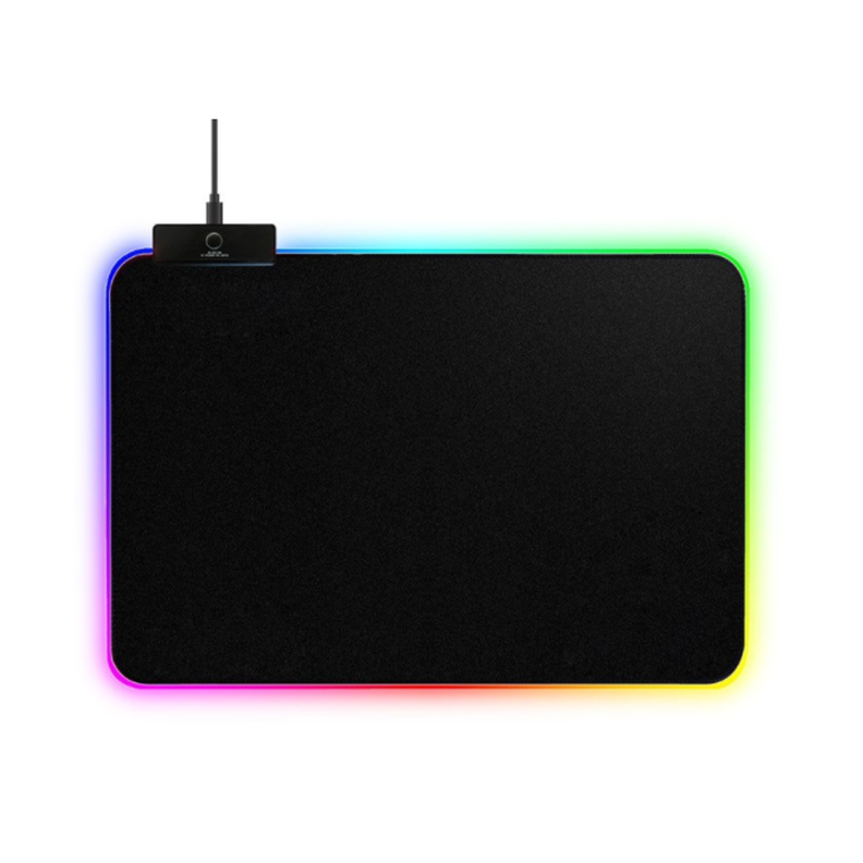 Mousepad Gamer Led Rgb Usb 35x25cm Negro-2