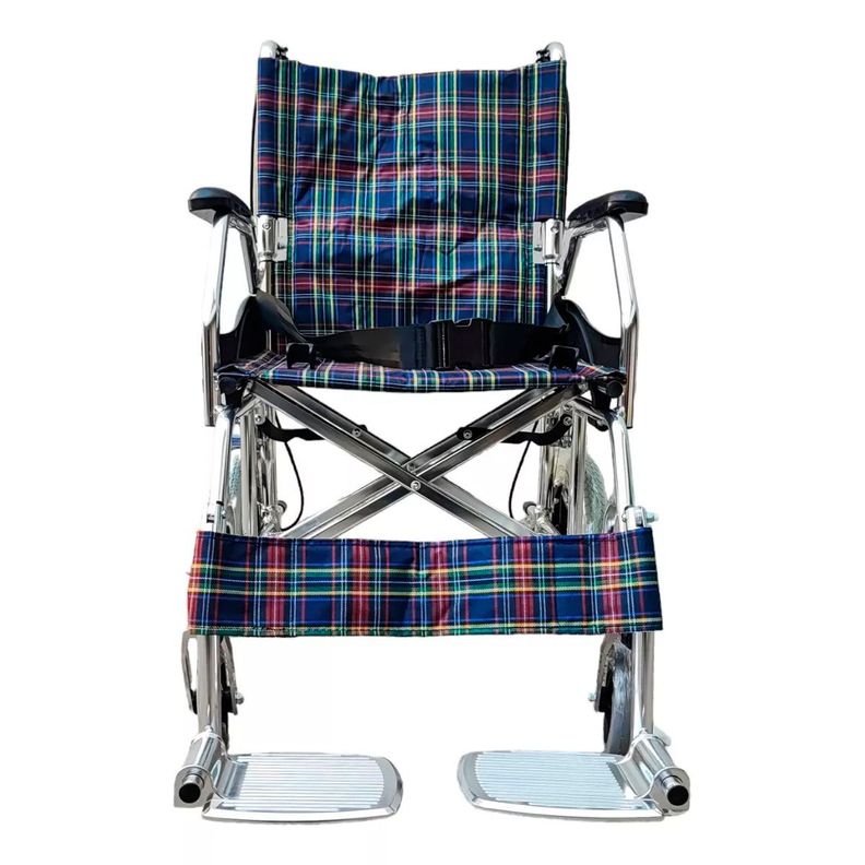 Silla De Ruedas De Paseo Y Traslado En Aluminio Oneder-1