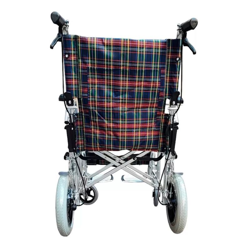 Silla De Ruedas De Paseo Y Traslado En Aluminio Oneder-2