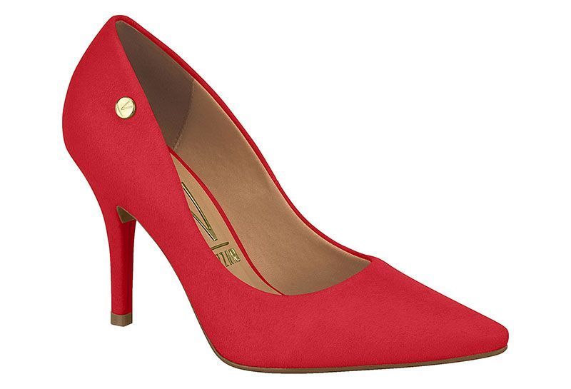 Zapato Mujer Taco Aguja Stiletto Rojo 1184-1101 Vizzano-0