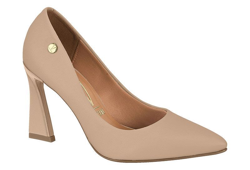 Zapato Mujer Taco Aguja Stiletto Beige 1388-100- Vizzano-0