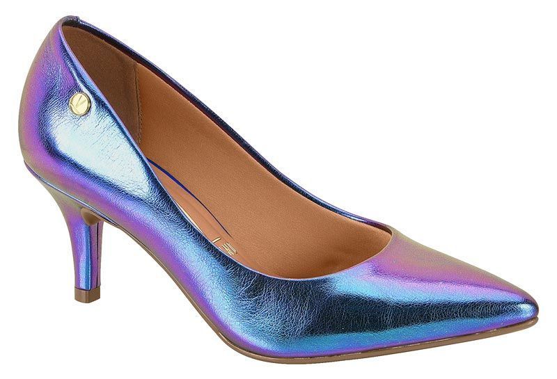 Zapato Mujer Taco Aguja Stiletto Azul 1185-1302 Vizzano-0