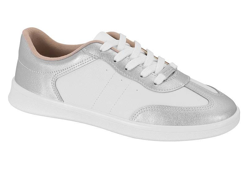 Zapatilla Casual Moleca Plateada