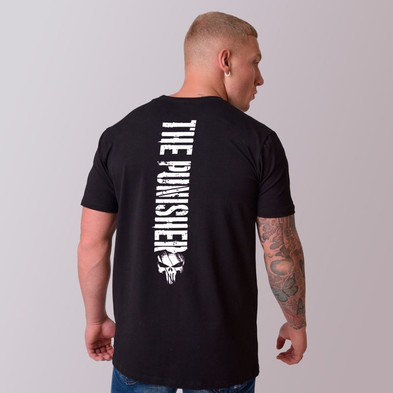Polera Basic The Punisher Edicion Limitada Black-6