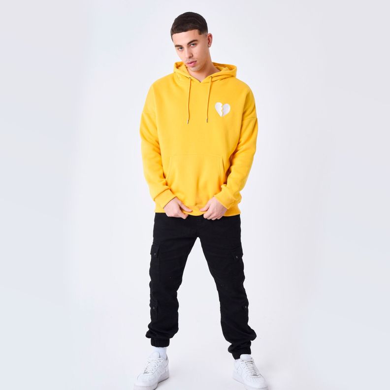 Hoodie Broken Hearted. Gym Rat-1