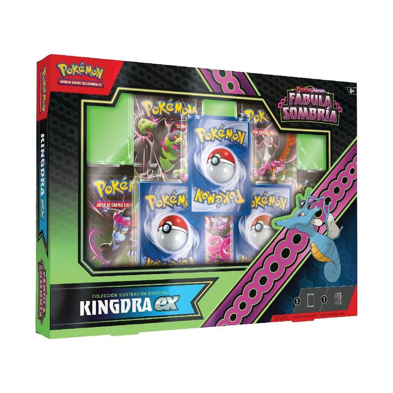 Pokémon Illustration Collection Kingdra ex Fábula Sombría-0
