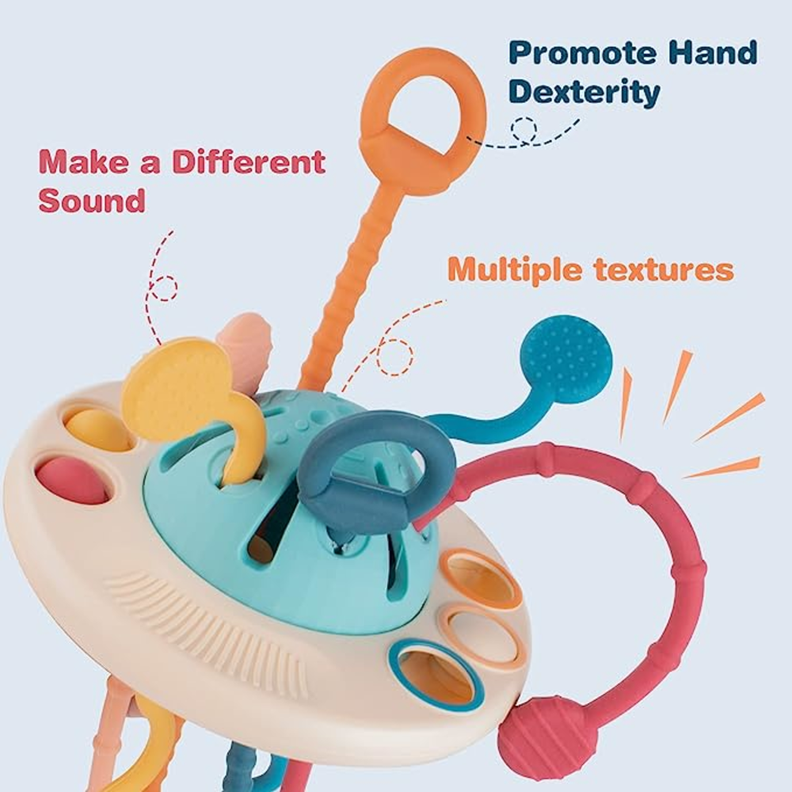 Juguete De Estimulación Sensorial Montessori 4 En 1 Bebe-1