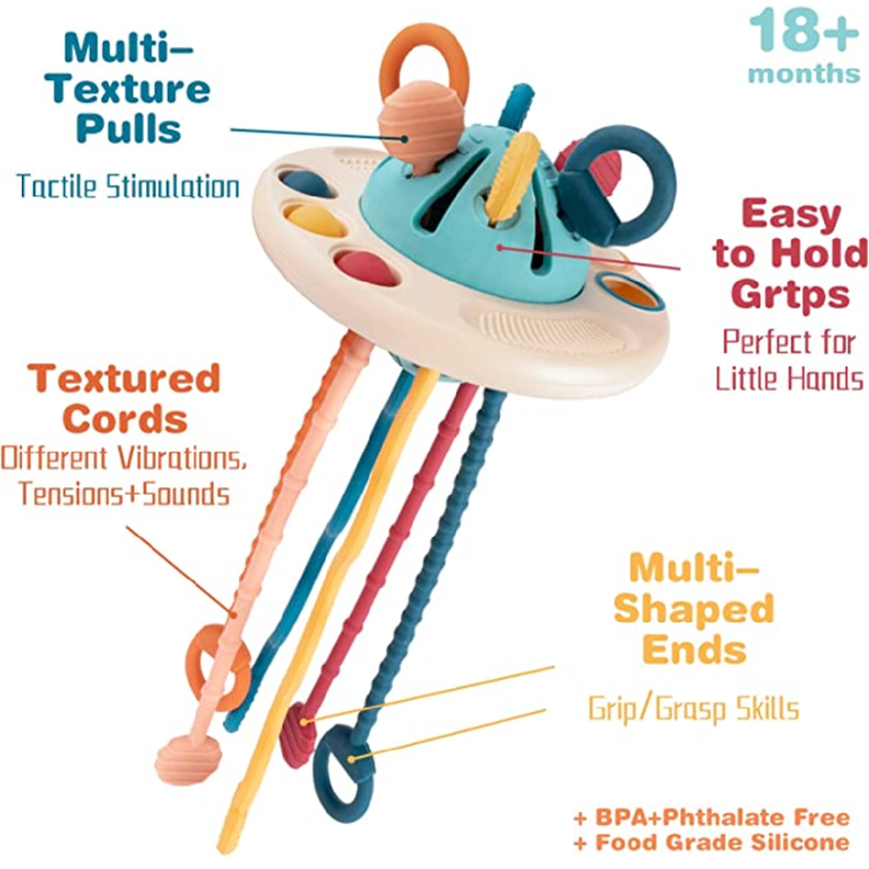 Juguete De Estimulación Sensorial Montessori 4 En 1 Bebe-2